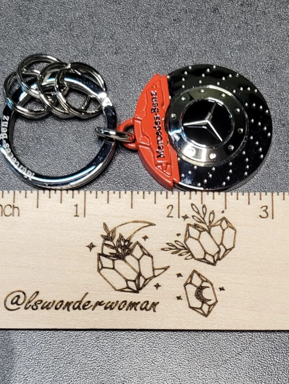 Mercedes-Benz AMG Brake Disc Keyring NWB